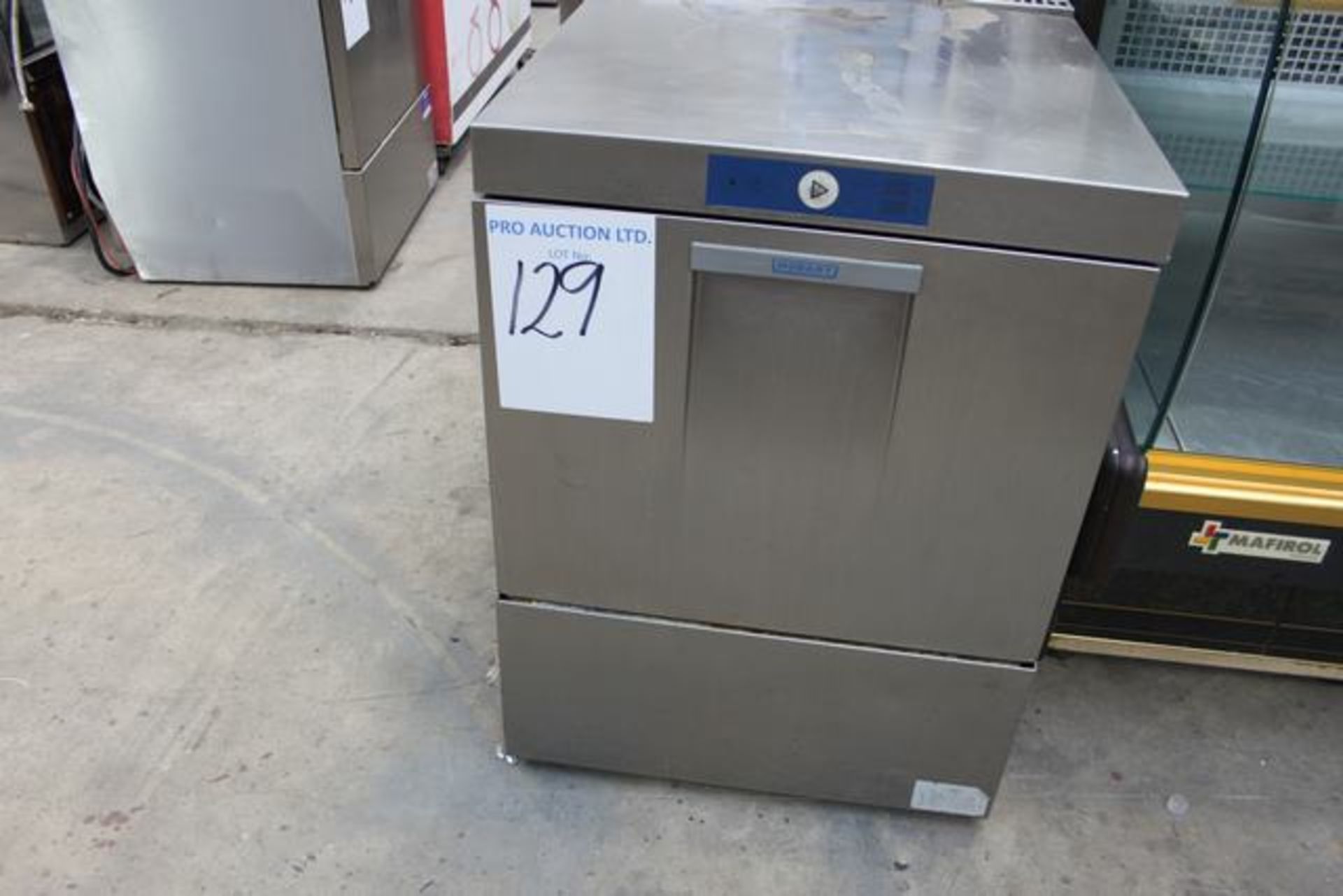 Hobart FXS -70N under counter dishwasher 20 racks per hour variable cycle times of 180, 240 or 300