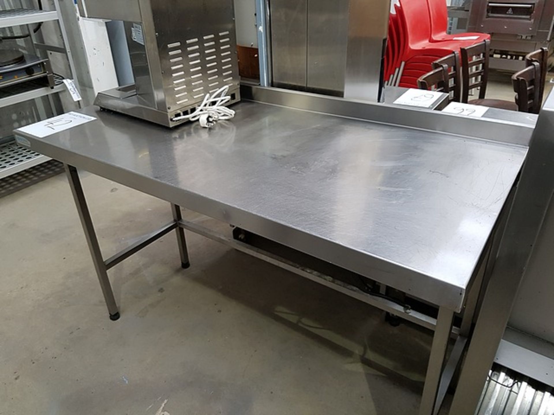 Stainless steel preparation table 1470mm x 700mm