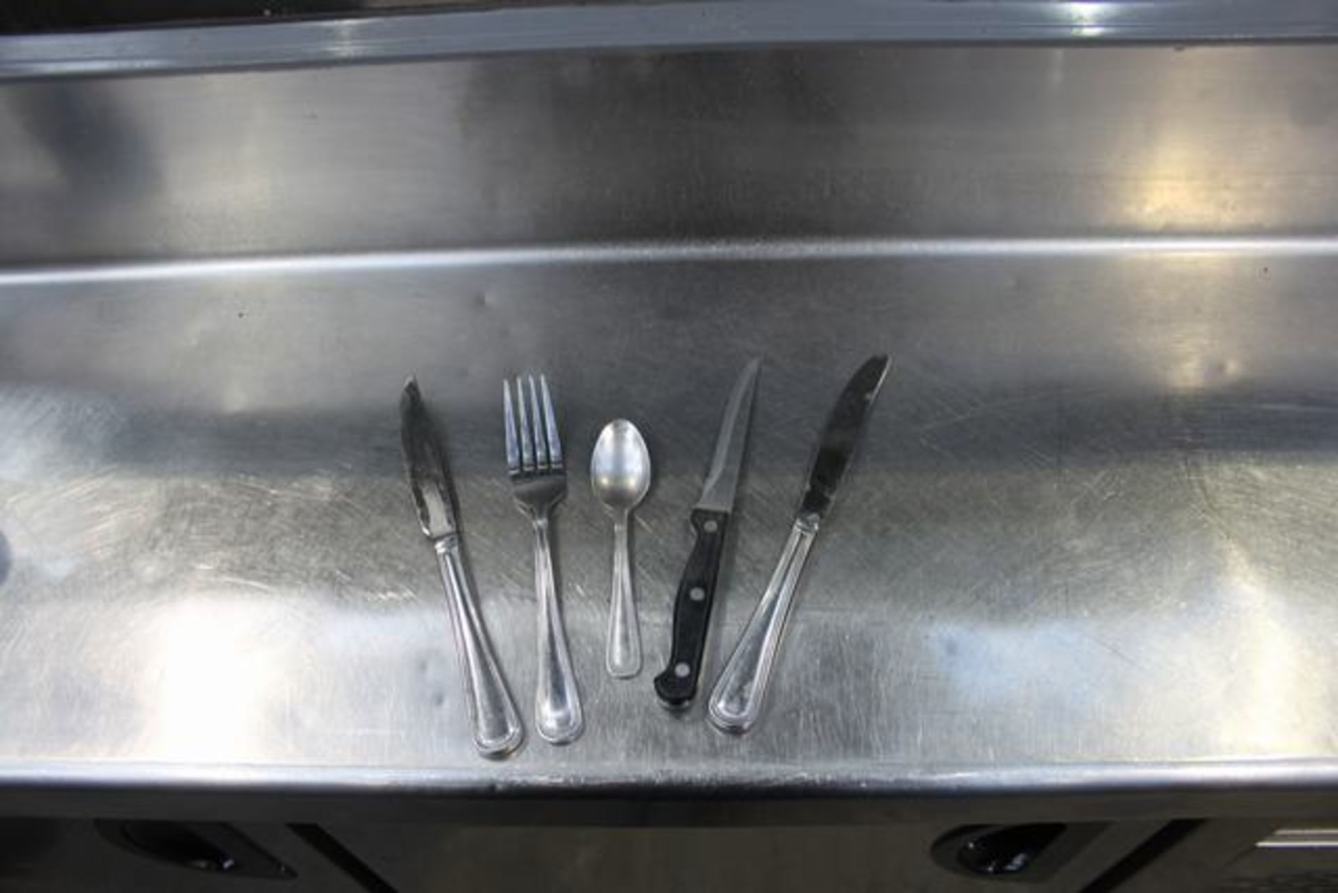 Various stainless steel cutlery