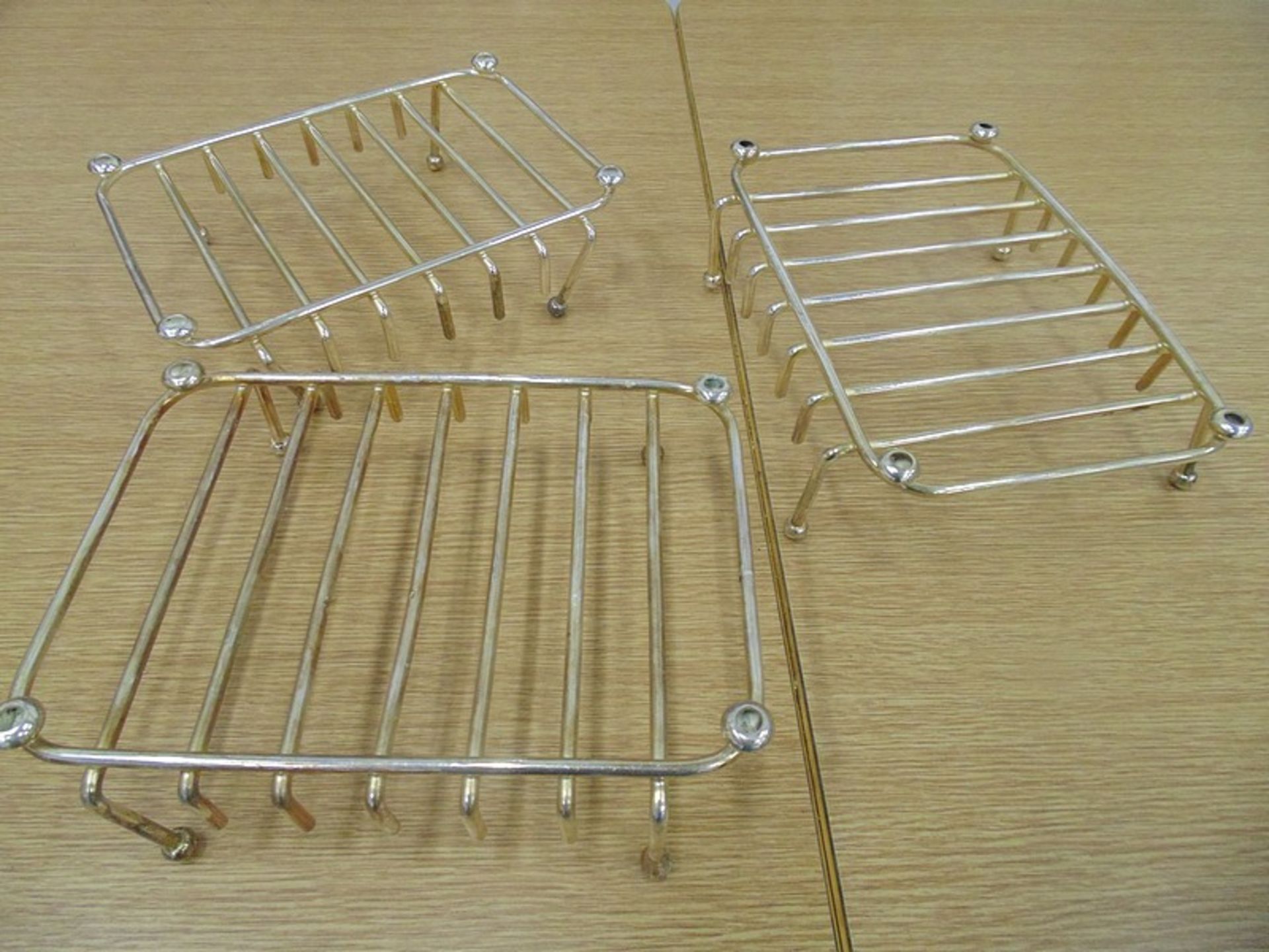18 x silver plated trivets / cooling rack 210mm x 150mm