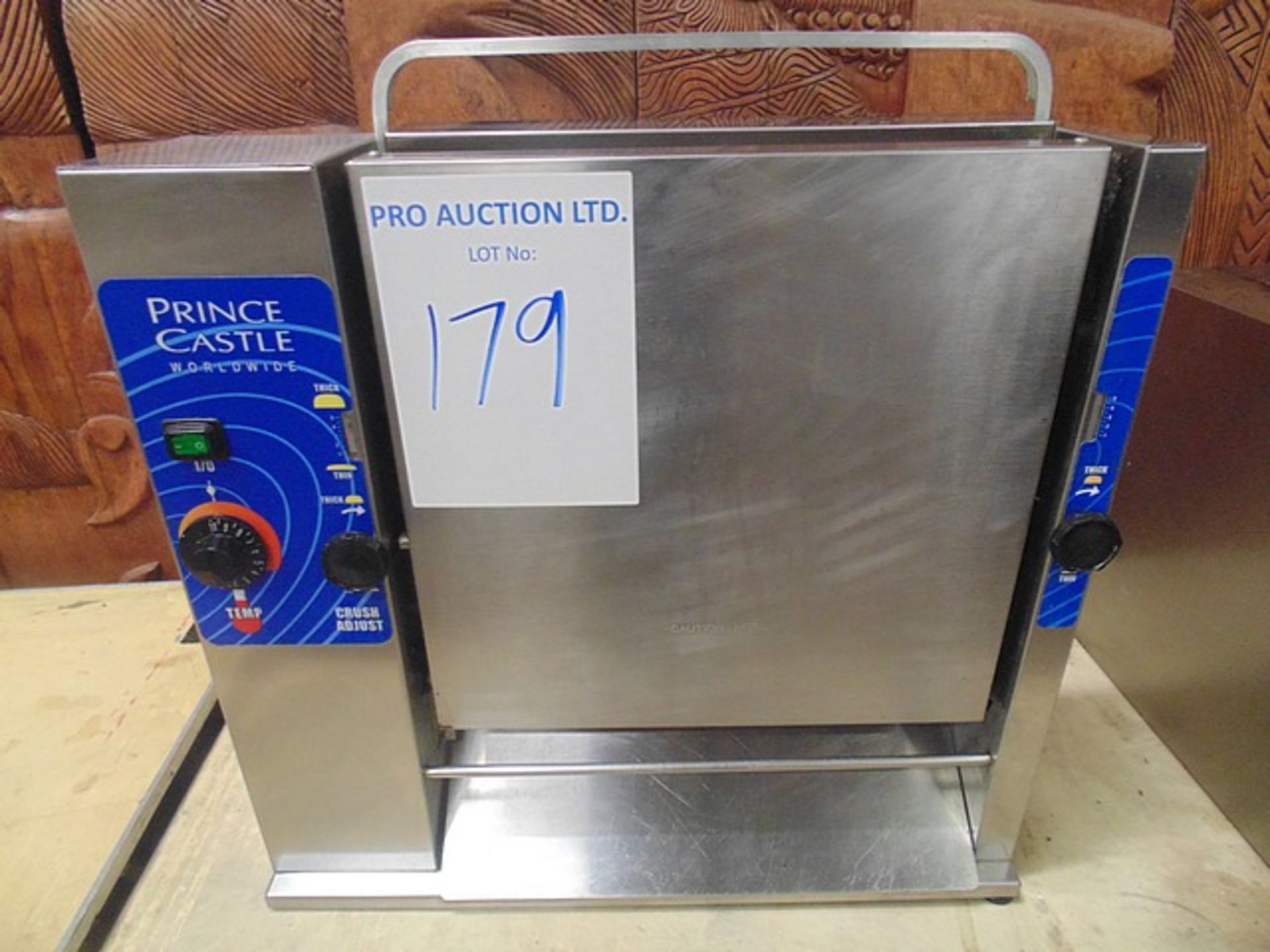 Prince Castle 297T9FGB Vertical Contact Toaster batch bun toasters are perfect for large volume