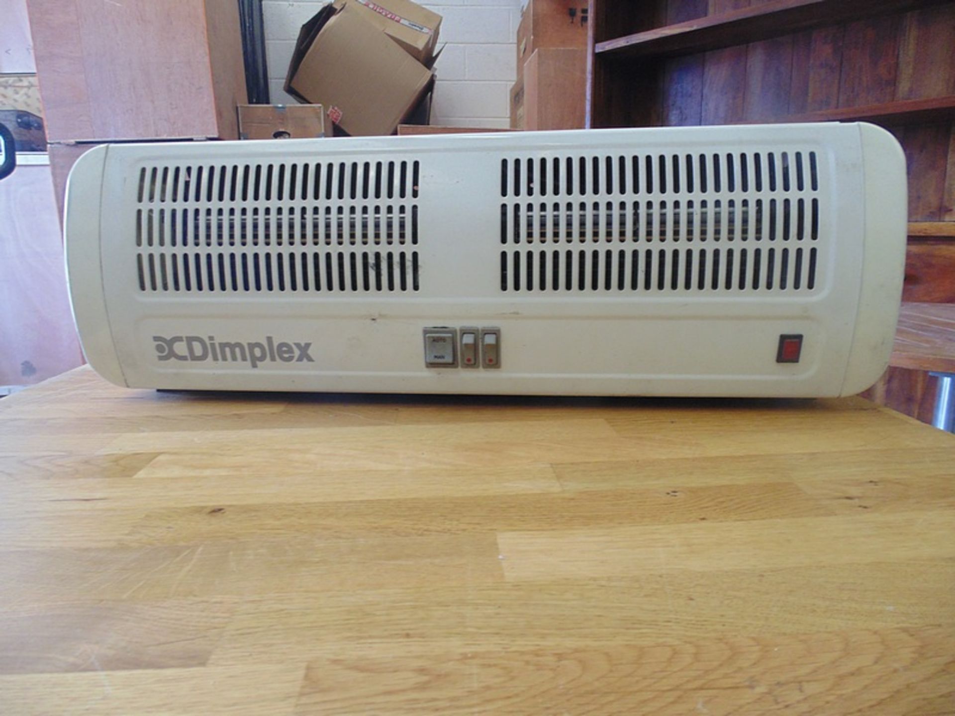 Dimplex AC3RN 3kW electric over door down flow fan heater multi-directional 2 heat settings 605mm