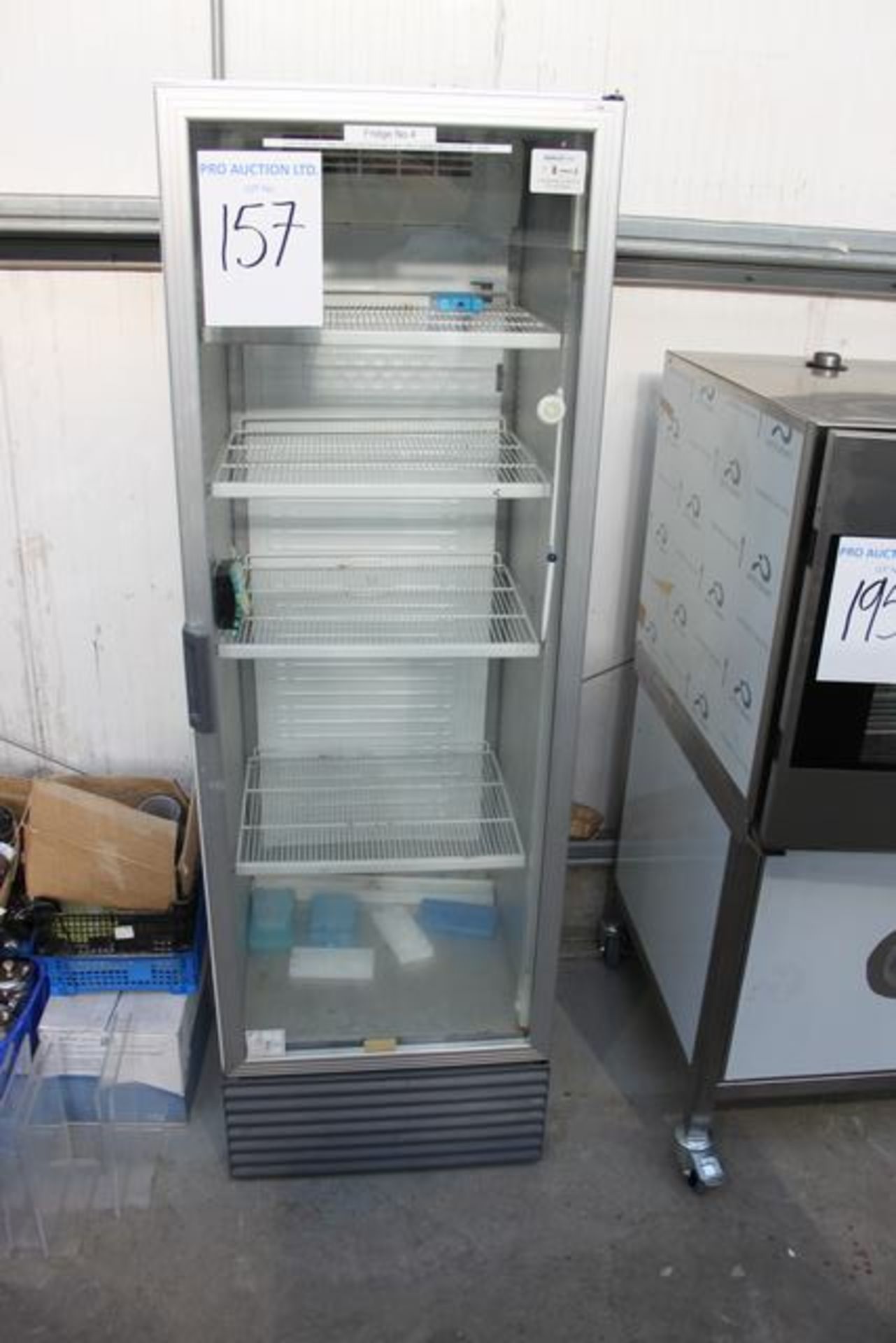 Caravell 400-027-10 glass door refrigerated drinks fridge 600mm x 660mm x 1850mm - Image 2 of 2