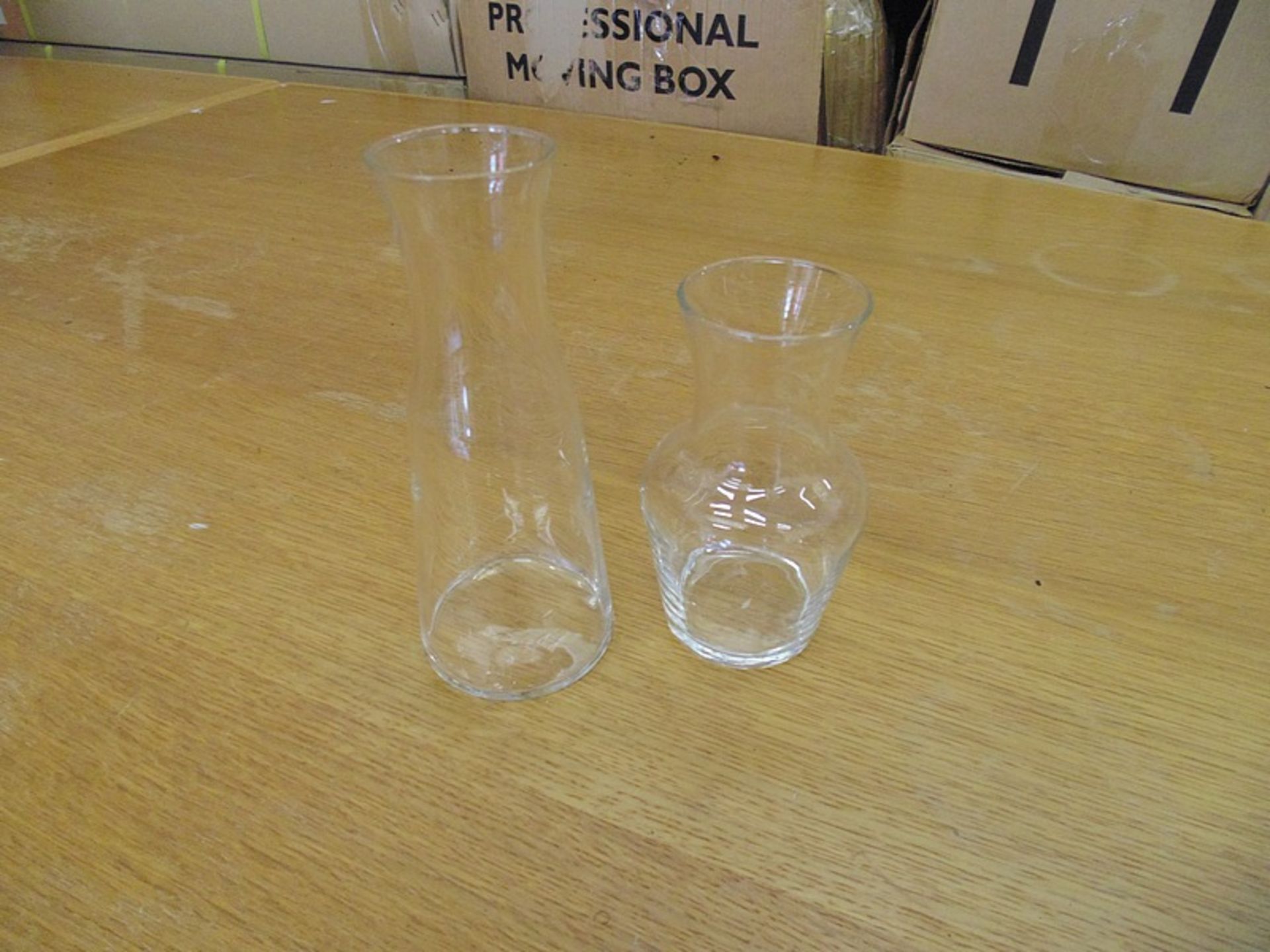20 x glass table carafes