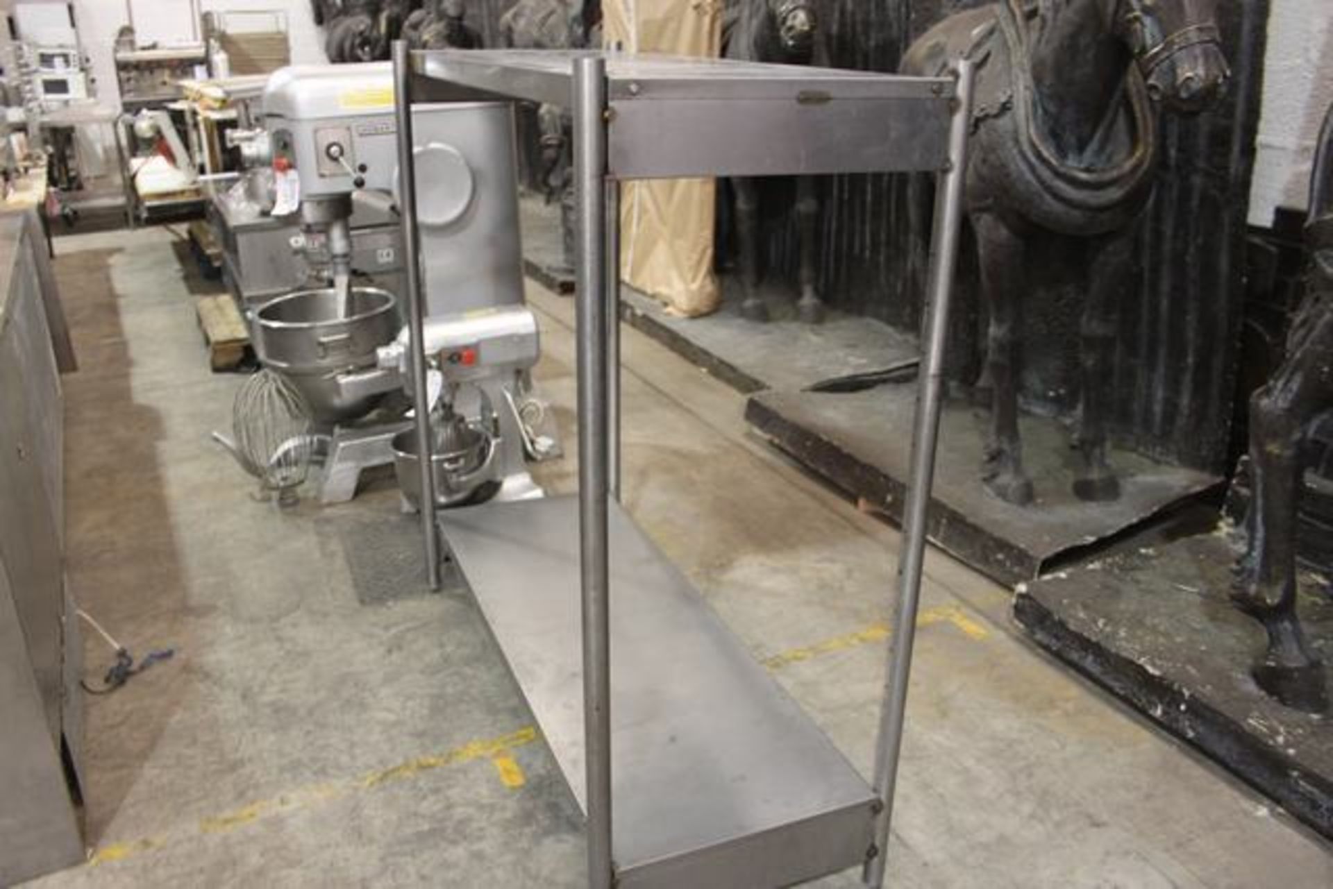 Bartlett B Line stainless steel rack 1500mm x 580mmm x 1500mm - Image 3 of 3