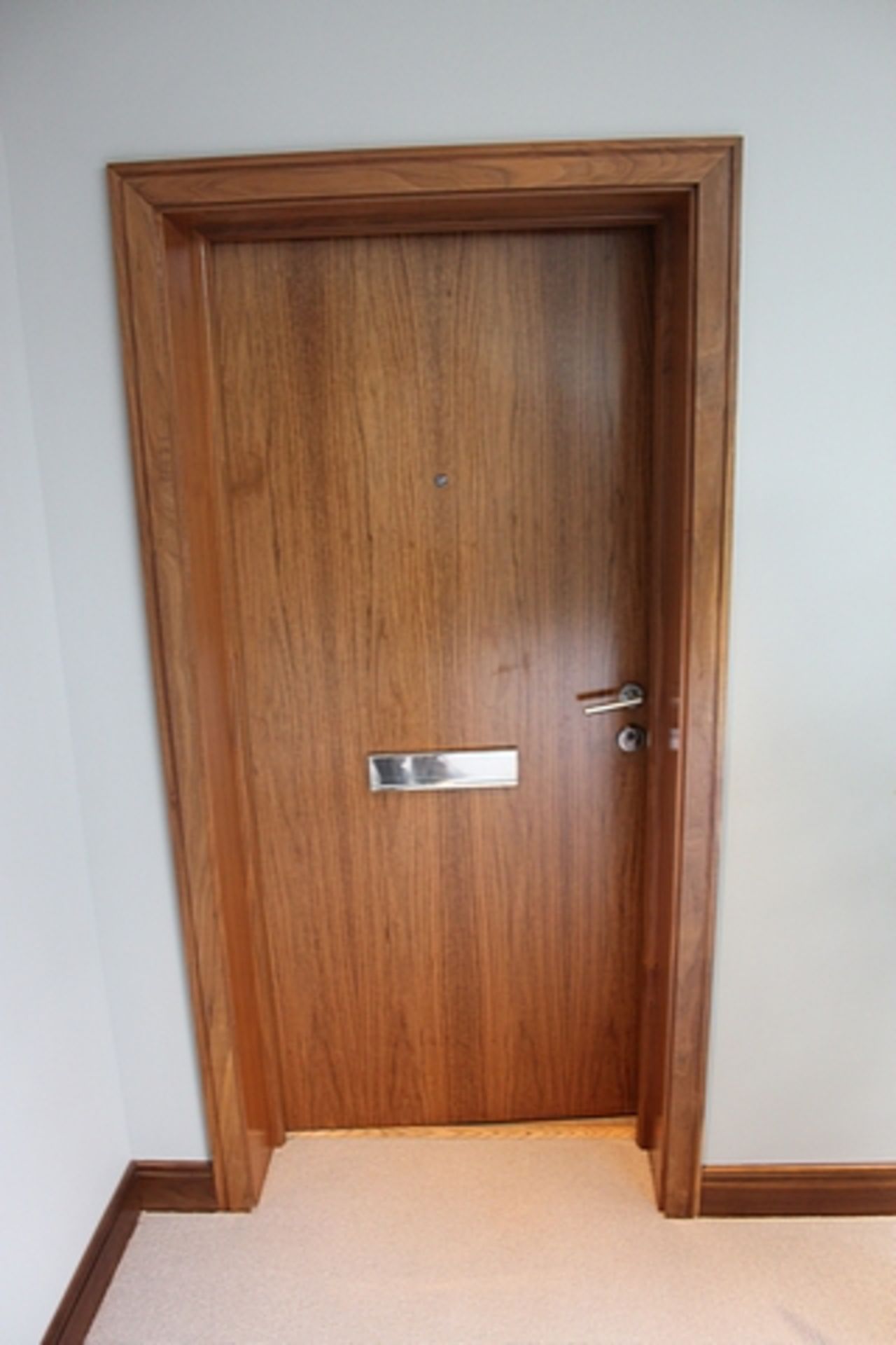 Oak effect external door 860mm x 1980mm x 45mm