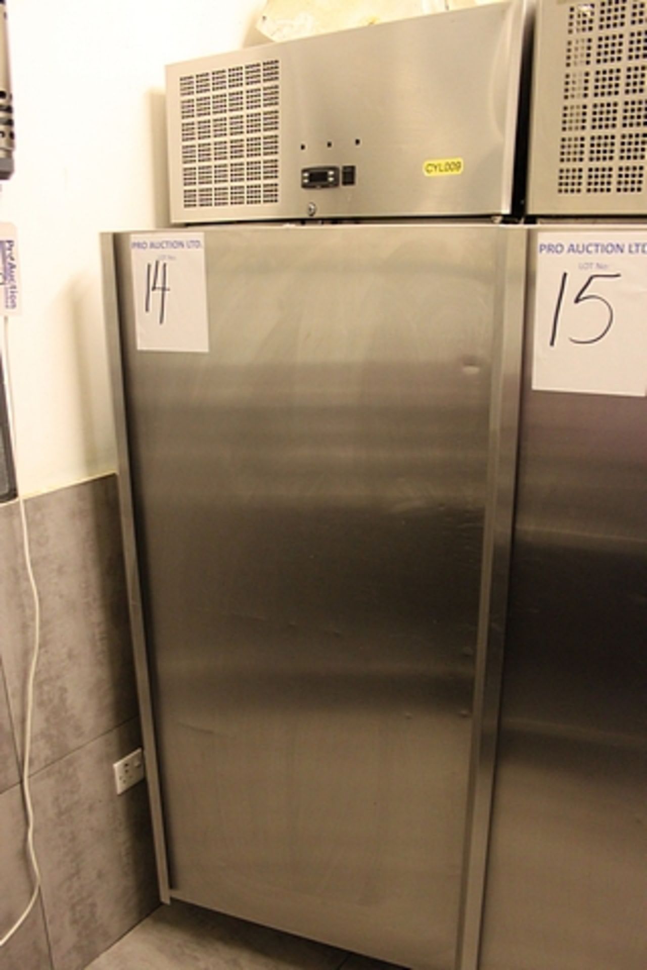 Liebherr Gastro Line NT commercial 600 litre stainless steel upright refrigerator temperature - Image 3 of 4