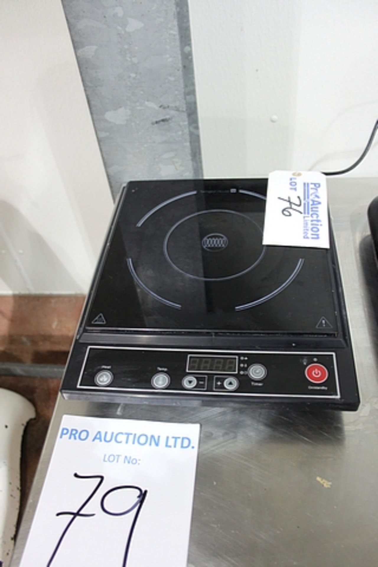 Tarrington House IC2009 hob cooker temperature 60-240 degrees timer 0 - 180 mins auto pan