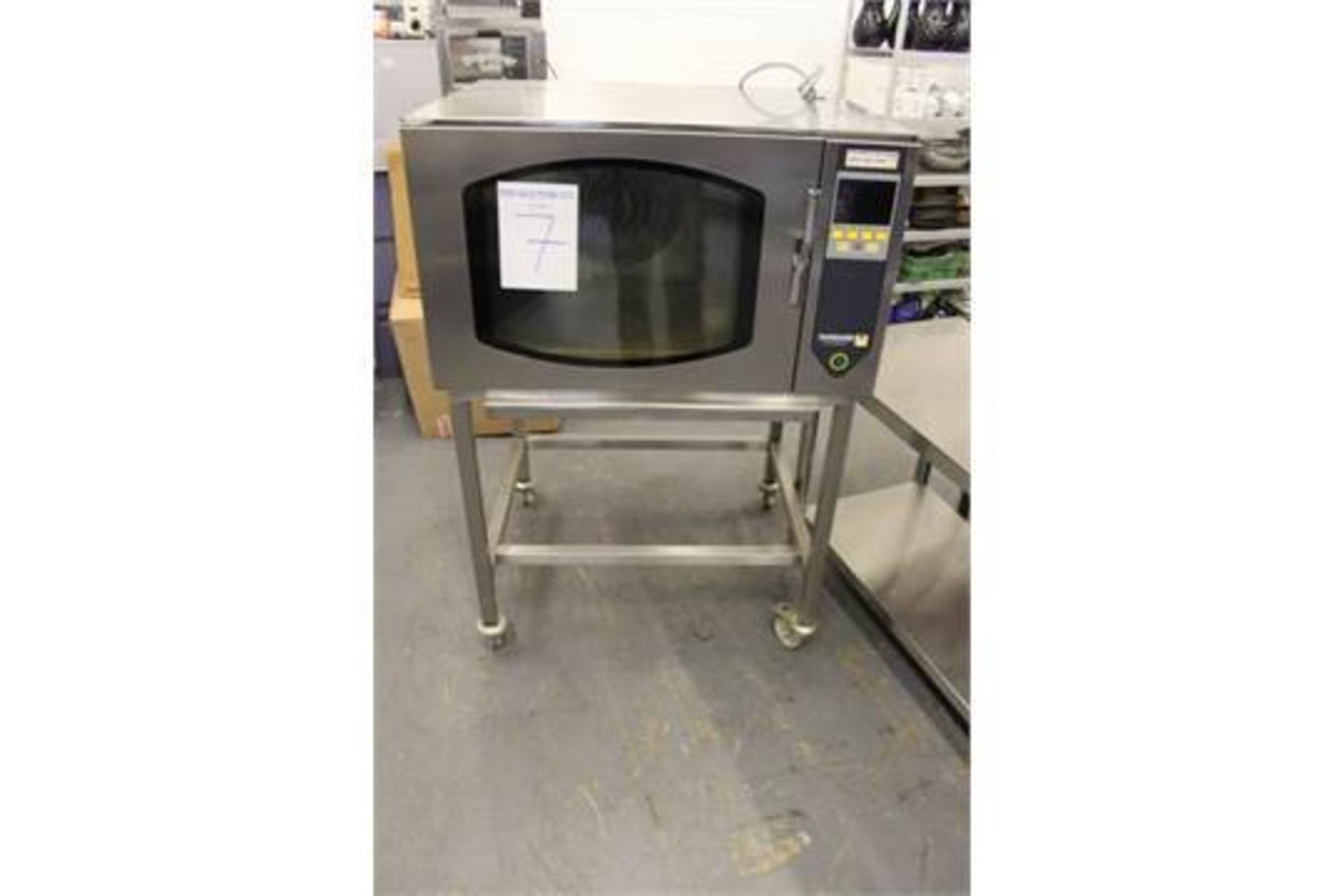 Vanguard Vectronic FG158 7.5kW 3 phase electric oven on stainless steel mobile stand (s/n - Image 2 of 2