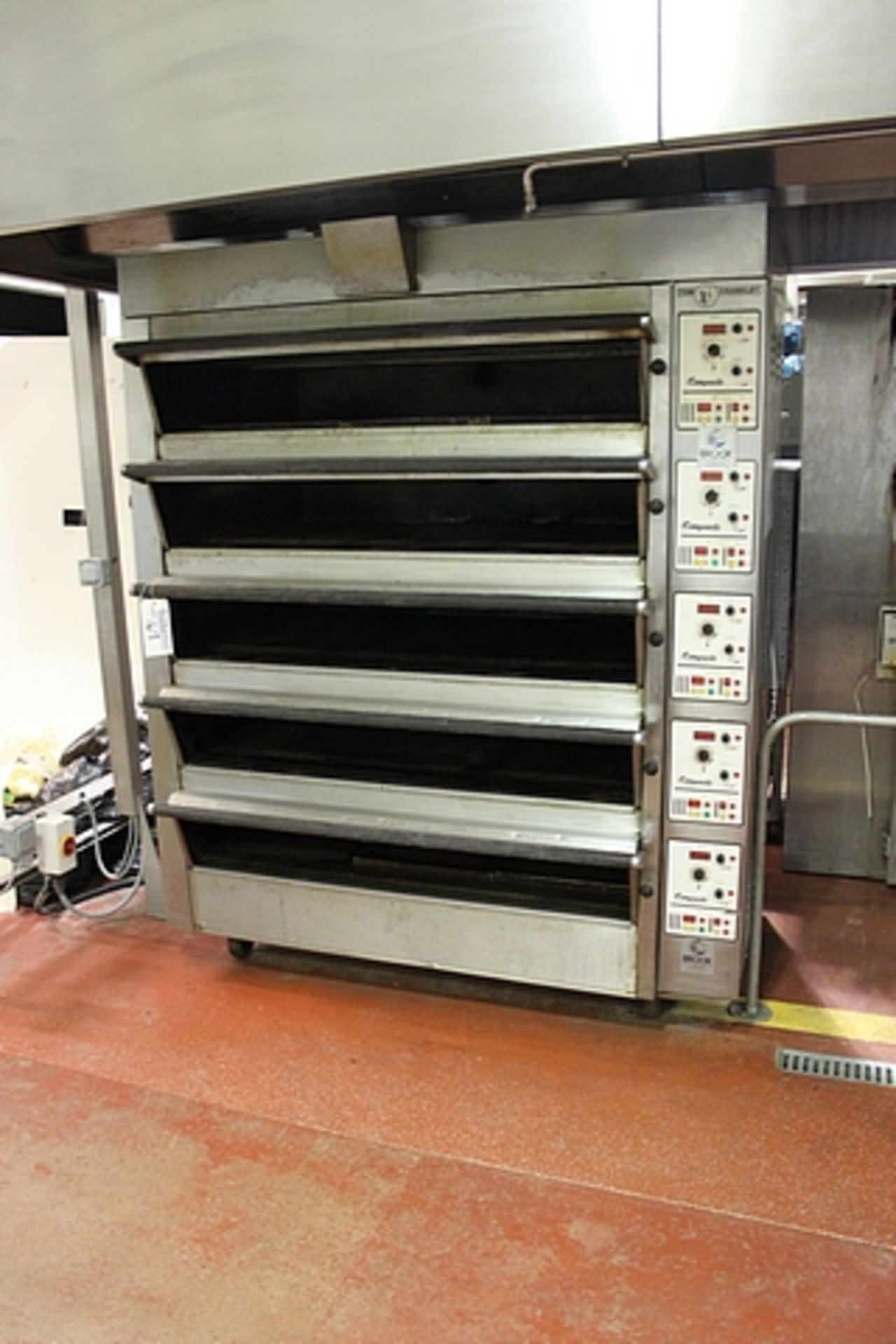 Tom Chandley CPM-K4-MTU-5.3.8H five deck electric high crown oven 37.3Kw (s/n 10813)