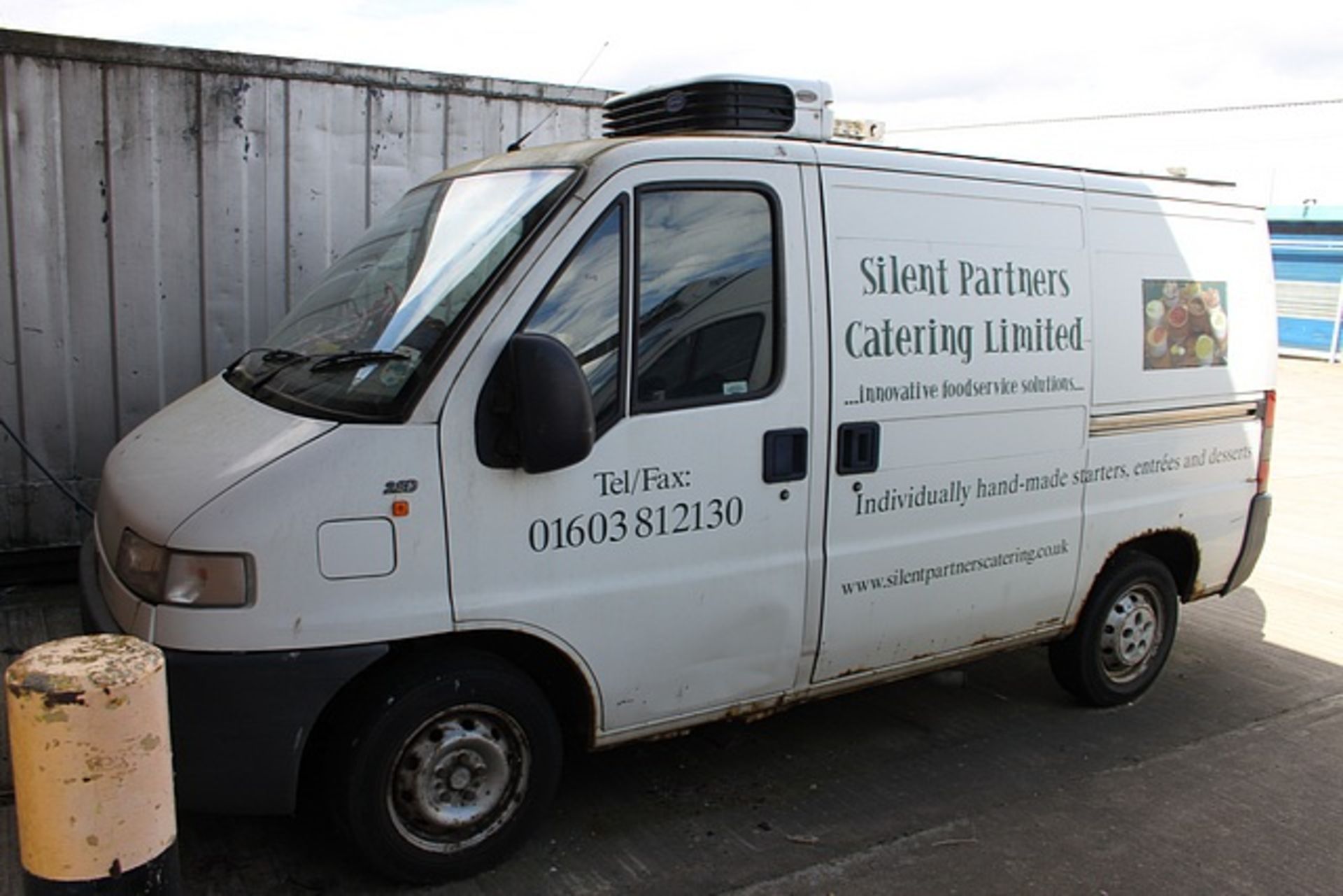 Fiat Ducato 10 2.8D 2 axle rigid body refrigerated diesel van Date of first registration 10 August