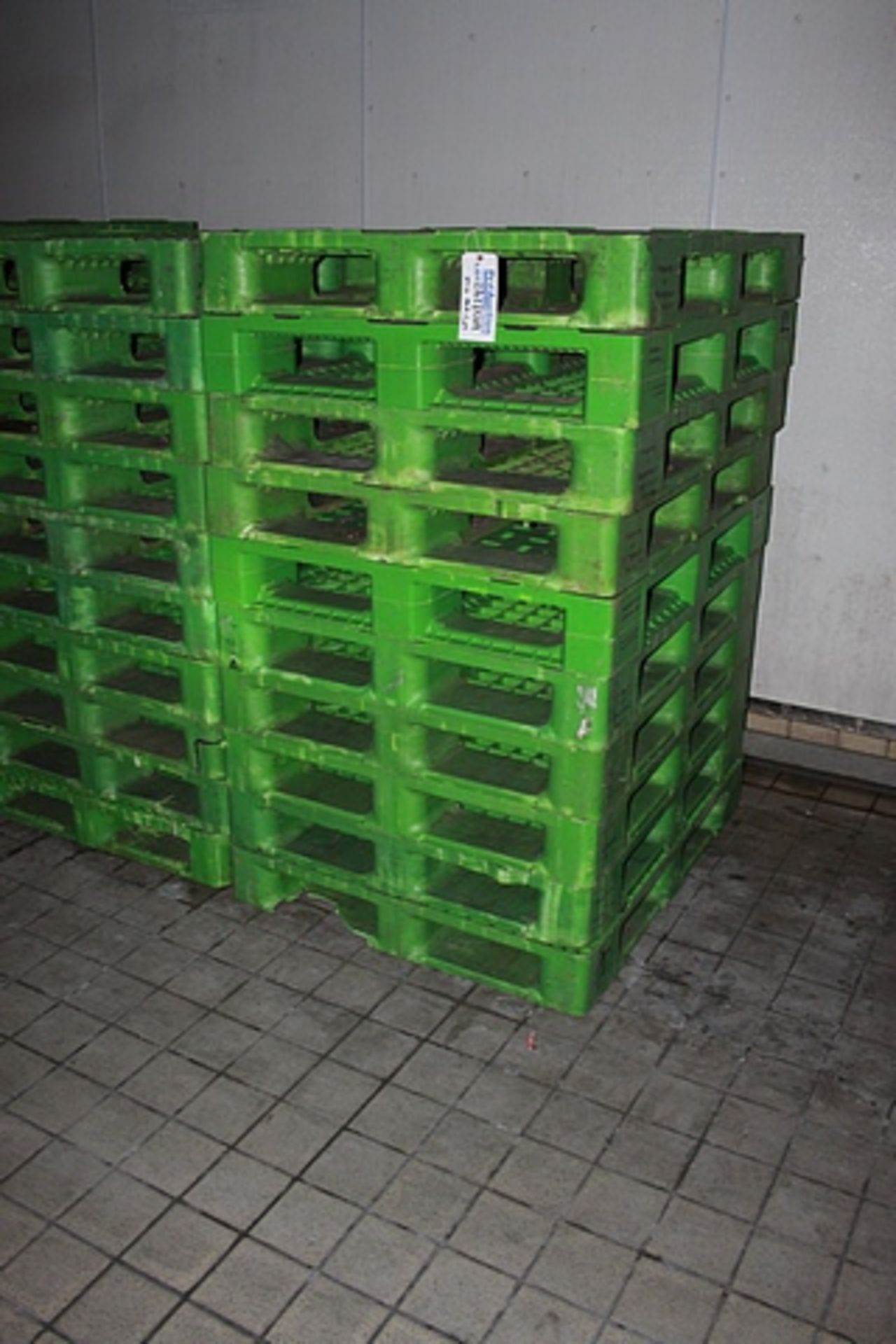 10 x plastic pallets BiPP-Palette 1210 HR 6R 1200 x 1000 x 165 mm