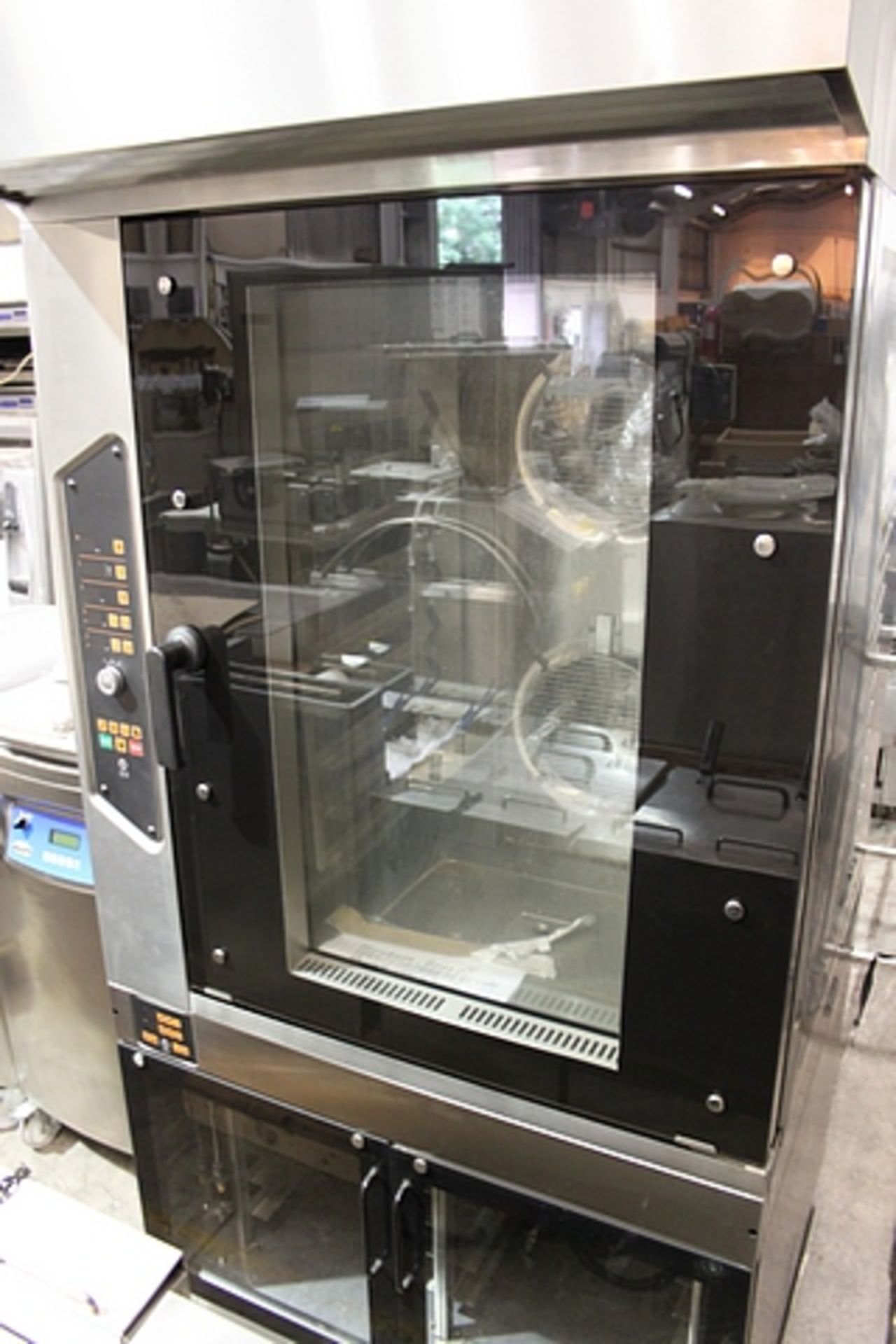 Kumkaya 10 grid convection oven with 12 tray 400mm x 600mm trays with fermentation chamber under