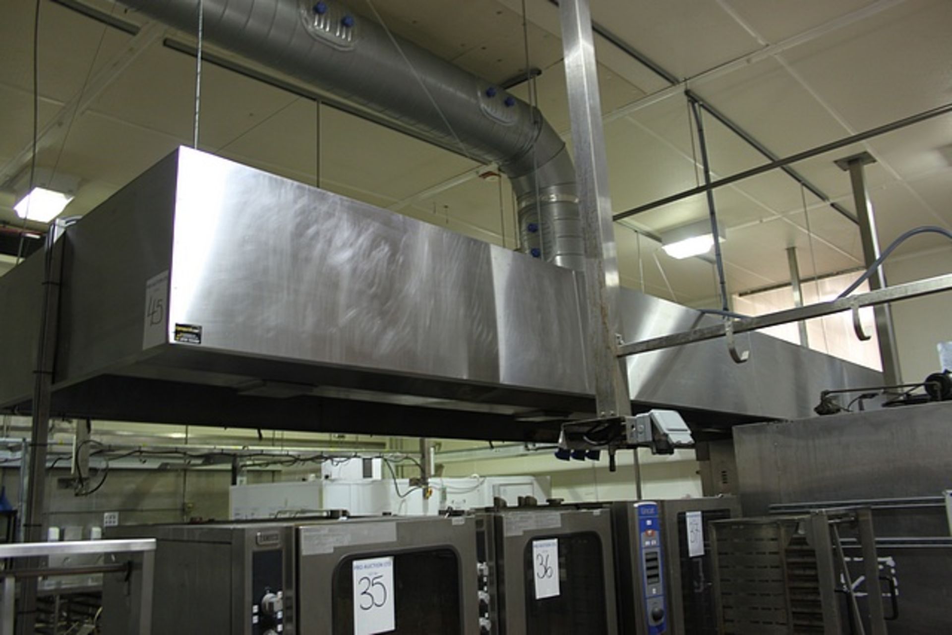 Canopy UK stainless steel commercial kitchen canopy high quality 1 mm thick 430 grade stainless