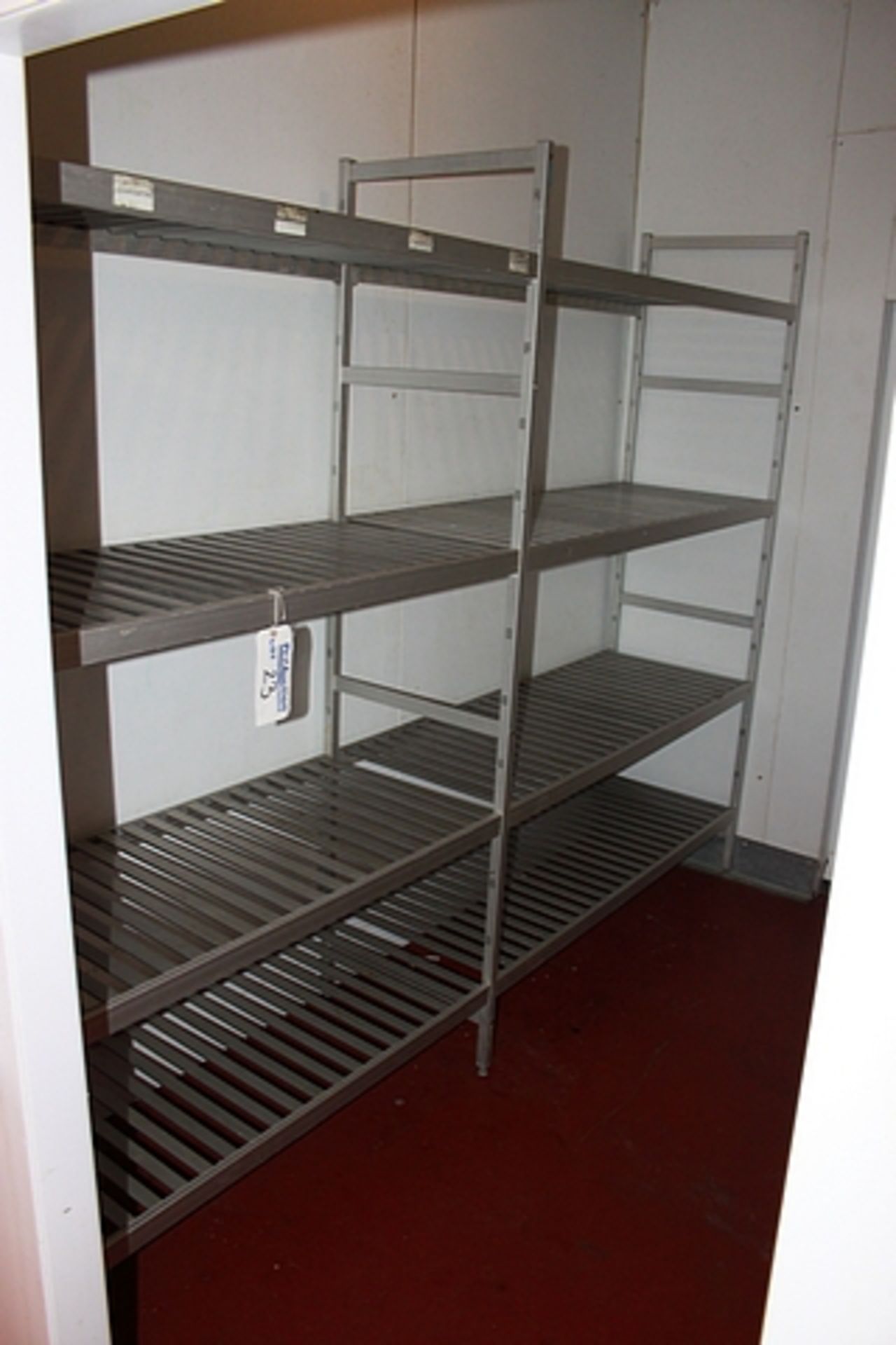 Fermod 6611 modular static freezer rack four tier 2780mm x 550mm x 2140mm - Image 2 of 2