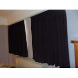 A pair of drape curtains 3100mm x 1600mm