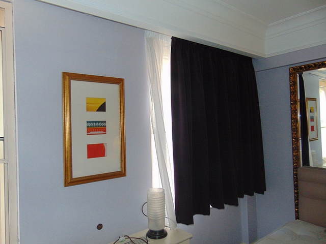 A pair of drape curtains 3200mm x 1600mm