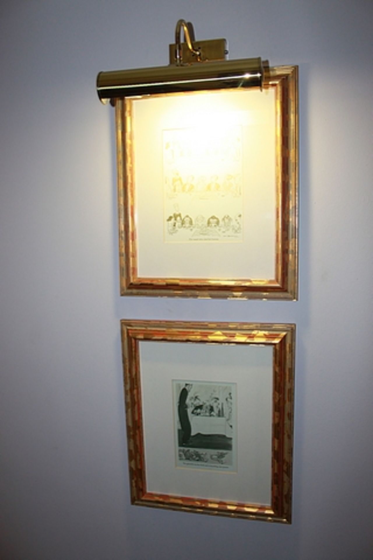A set of 3 framed HM Bateman vintage humorous prints The Maid Who Was But Human, The grumble-at-