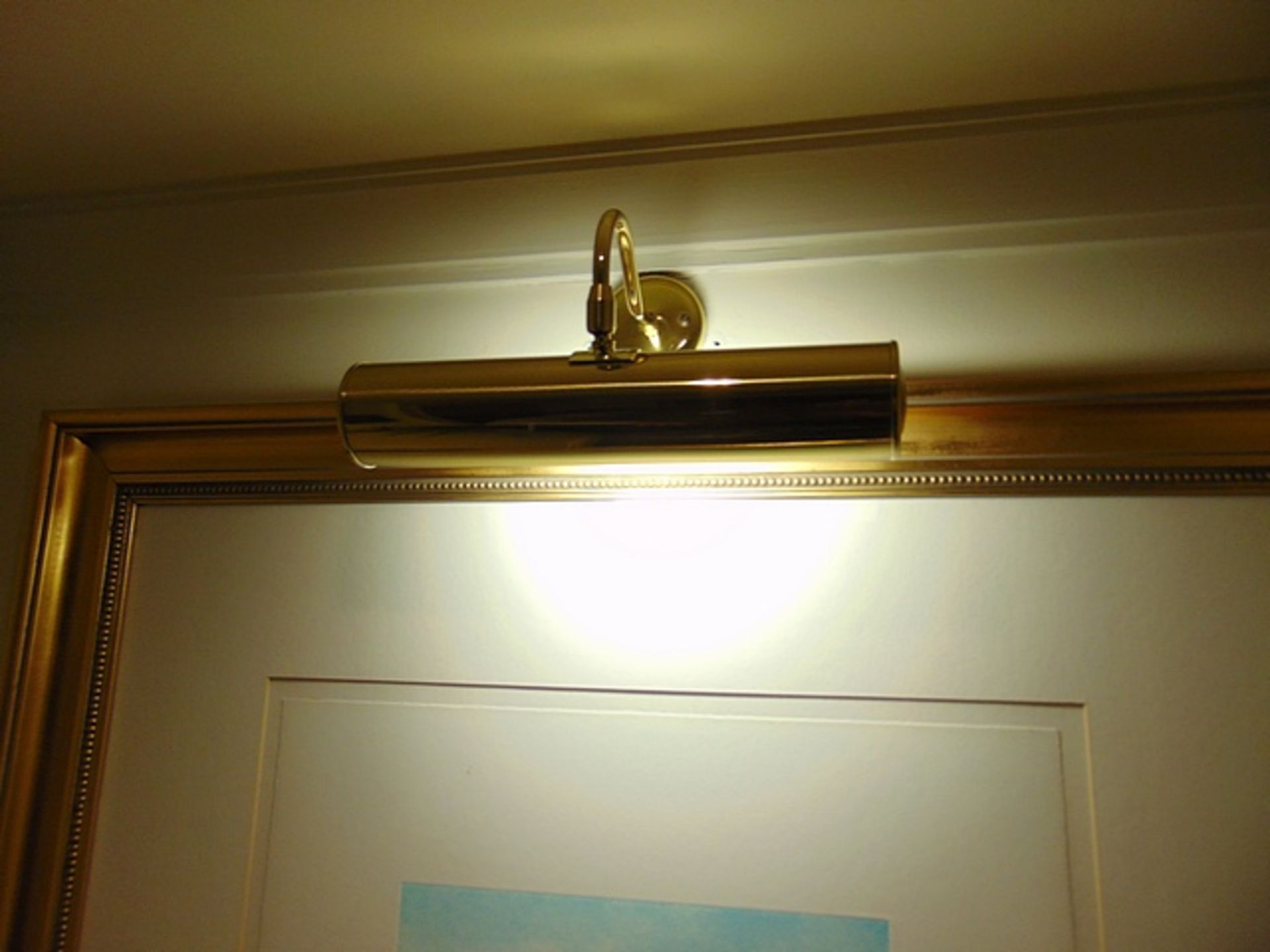 Brass picture lamp 300mm