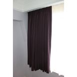 A pair drape curtains 3200mm x 1600mm drop