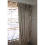 A pair of drape curtains 3100mm x 1600mm