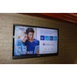 Sharp wall mounted 32” LG Full HD LED TV