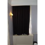 A pair of drape curtains 2300mm x 1600mm