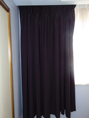 A pair of drape curtains 1900mm x 1600mm drop