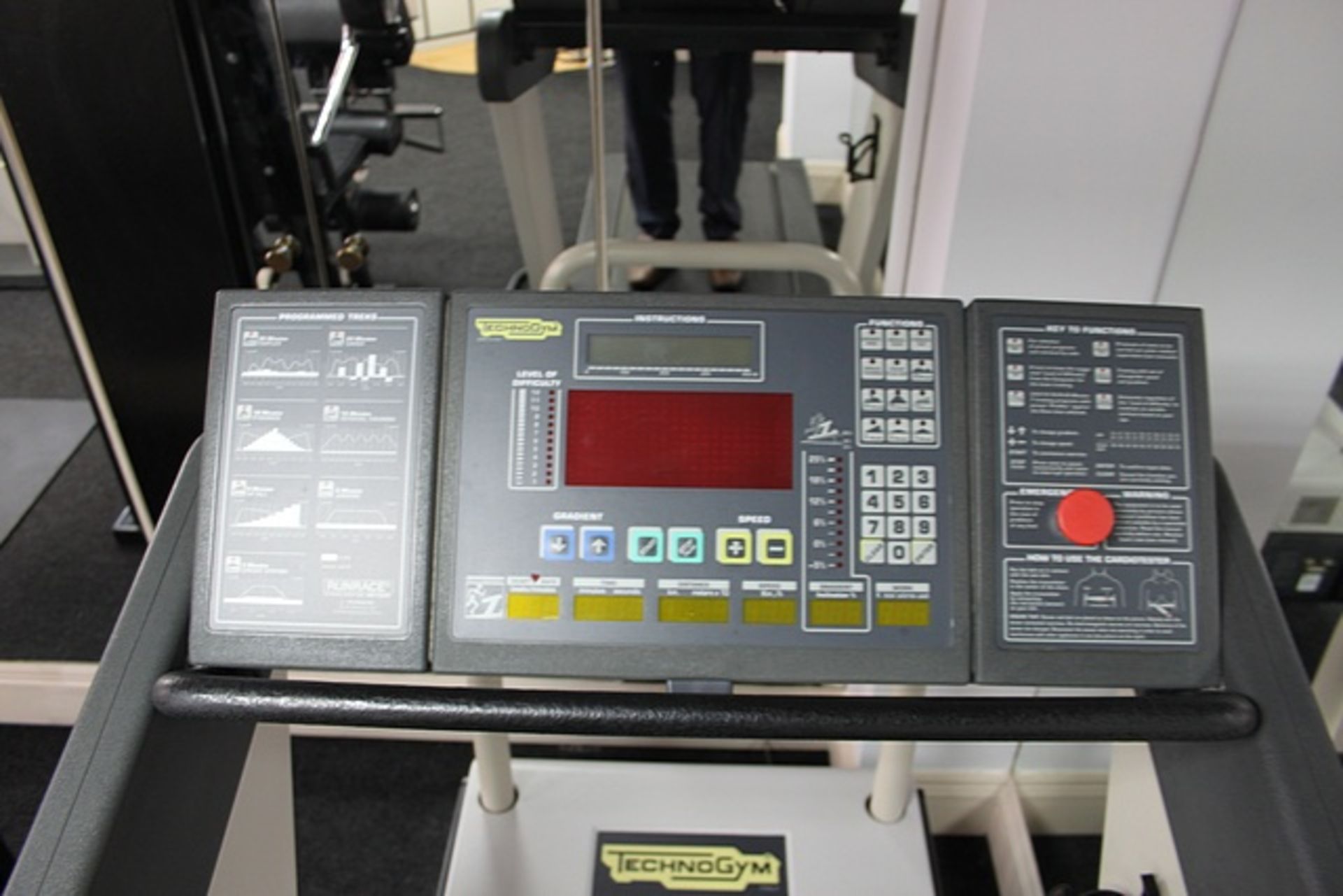Technogym HC1200 Run Race professional treadmill speeds can rise as high as 25 km/h, whilst the - Image 2 of 2