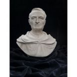 Bust White Plaster