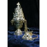 Thurible Censer Brass Tiered