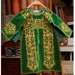 Dalmatic High Mass Glorious Emerald Green and Gold