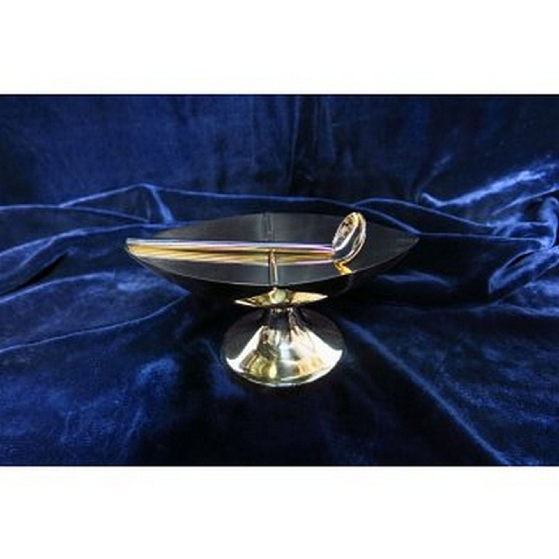Incense Boat and Spoon Brass Simple