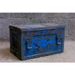 Chest Crate 1964 British Steel Ammunition Box