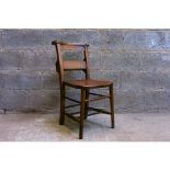 Romford Elm and Beech Curch Chapel Pew Chair