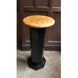 Very Heavy, solid composite stone / granite Statue Plant Stand