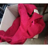 One Large Box of Red Hooded Choir Gowns