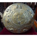 Repousse/Religious Shield IHS