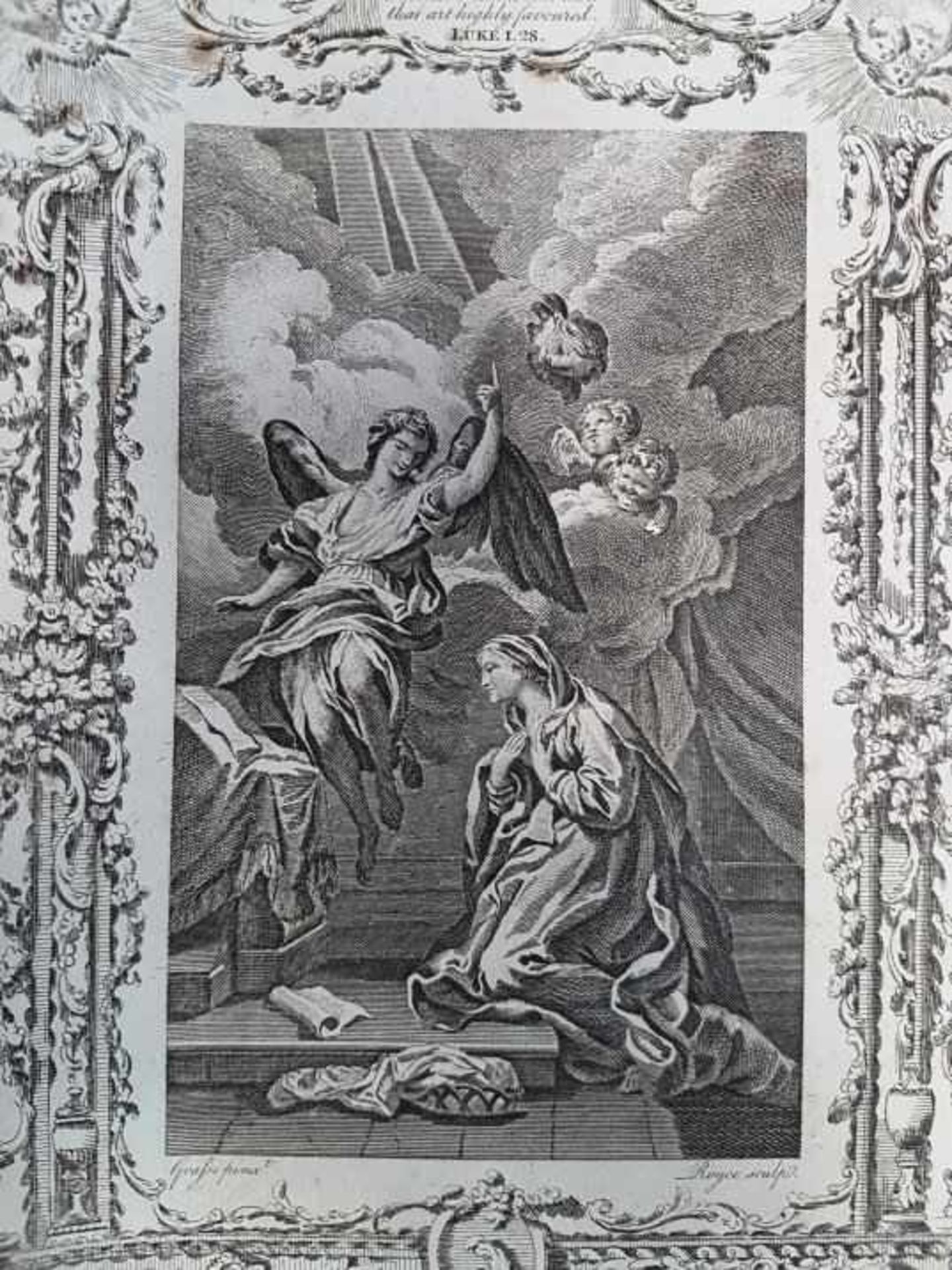 Six 18th Century Bible Illustrations - Image 3 of 3