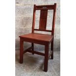 Arts and Crafts Inspired Oak Chair