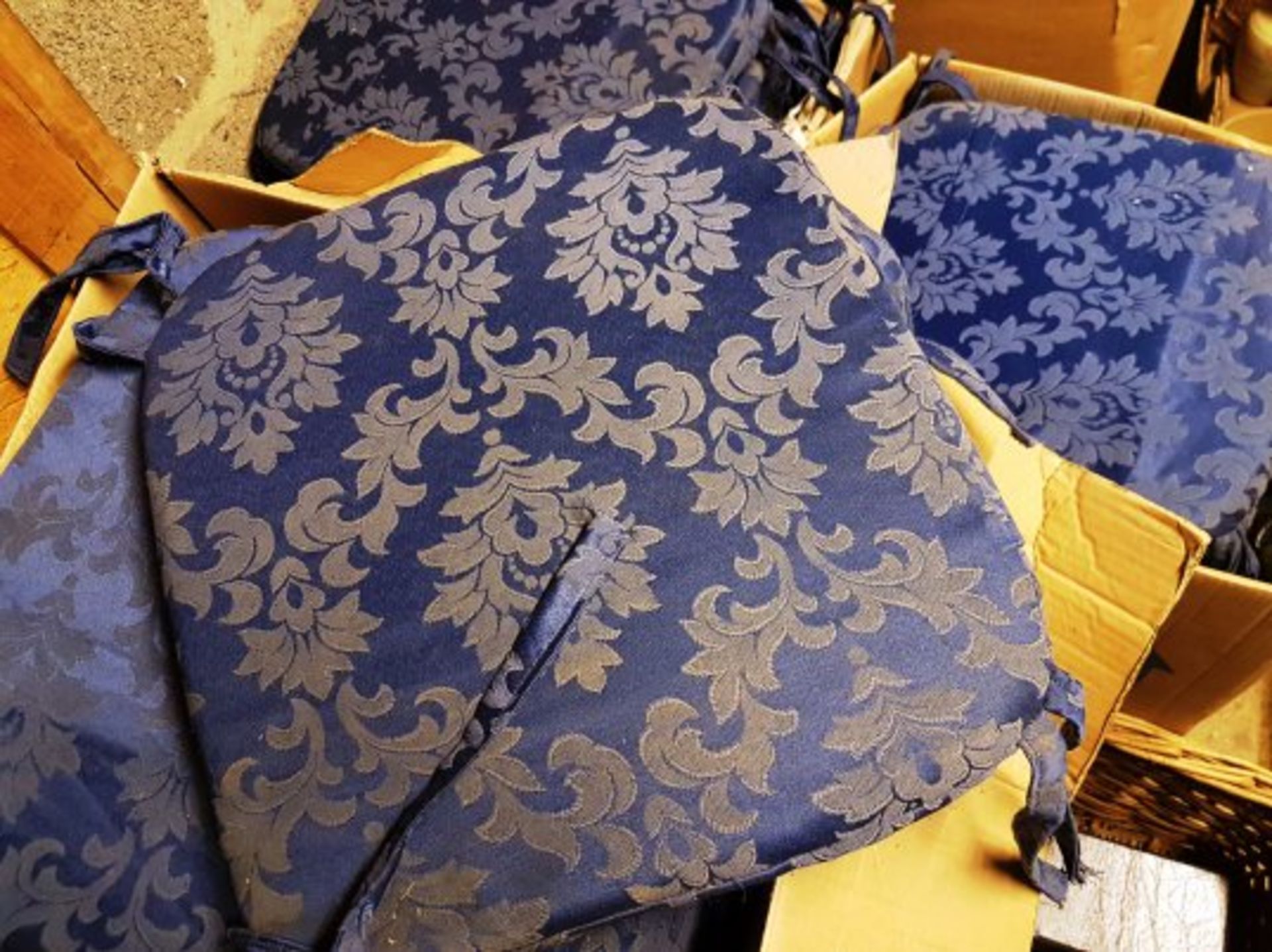 Fifty Plus Blue Cushions in 2 Boxes