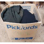 Large Box of Black Choir Gowns Mixed