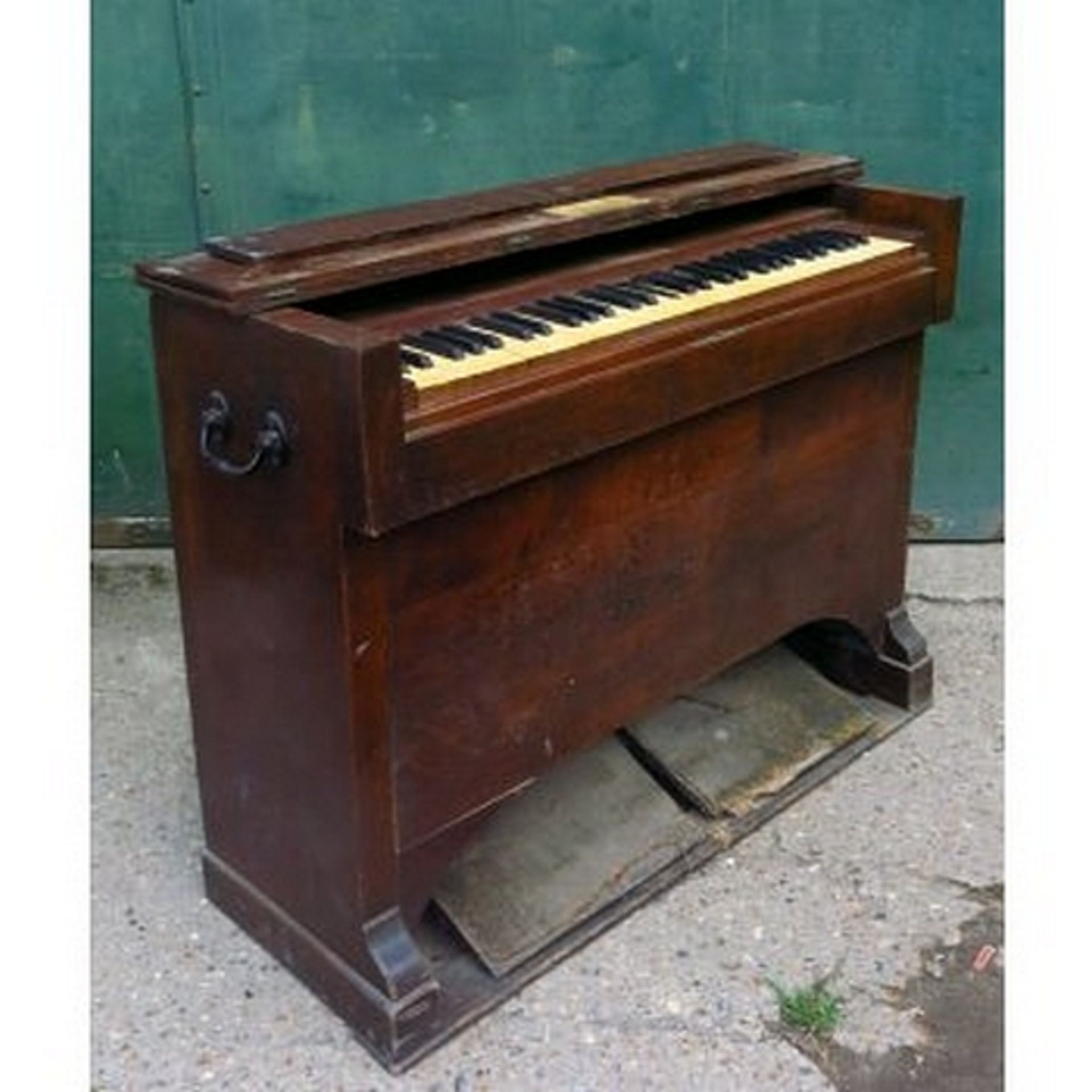 Sweet Miniature 1880's French Harmonium Pedal Organ