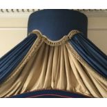A gold blue bed coronet Room809Lift out charge 5