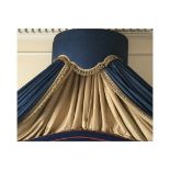 A gold blue bed coronet Room512Lift out charge 5
