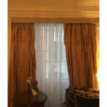 A pair of luxurious lined drape curtains (excludes pelmet)Room301Lift out charge 15