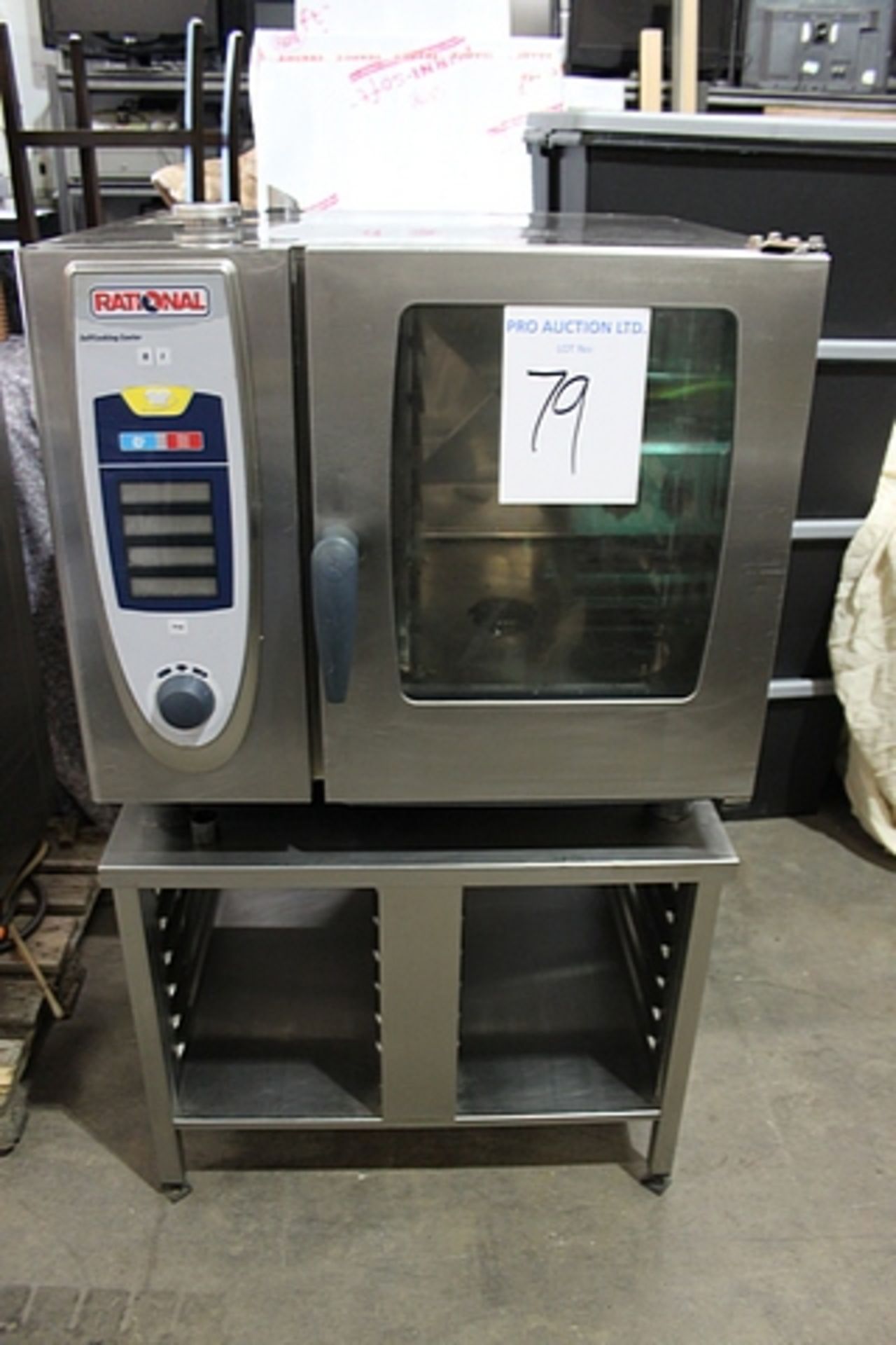 Rational SCC61 6 grid electric combi oven and stand 9 unique self-cooking & 3 combi modes 6 point - Image 2 of 4