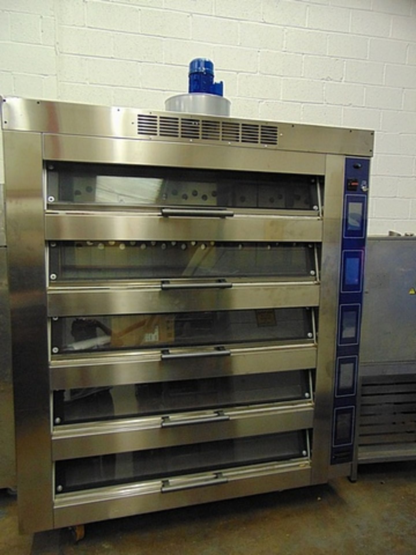 Danziforni model SC3T7646 stainless steel mini deck oven electric year 2003