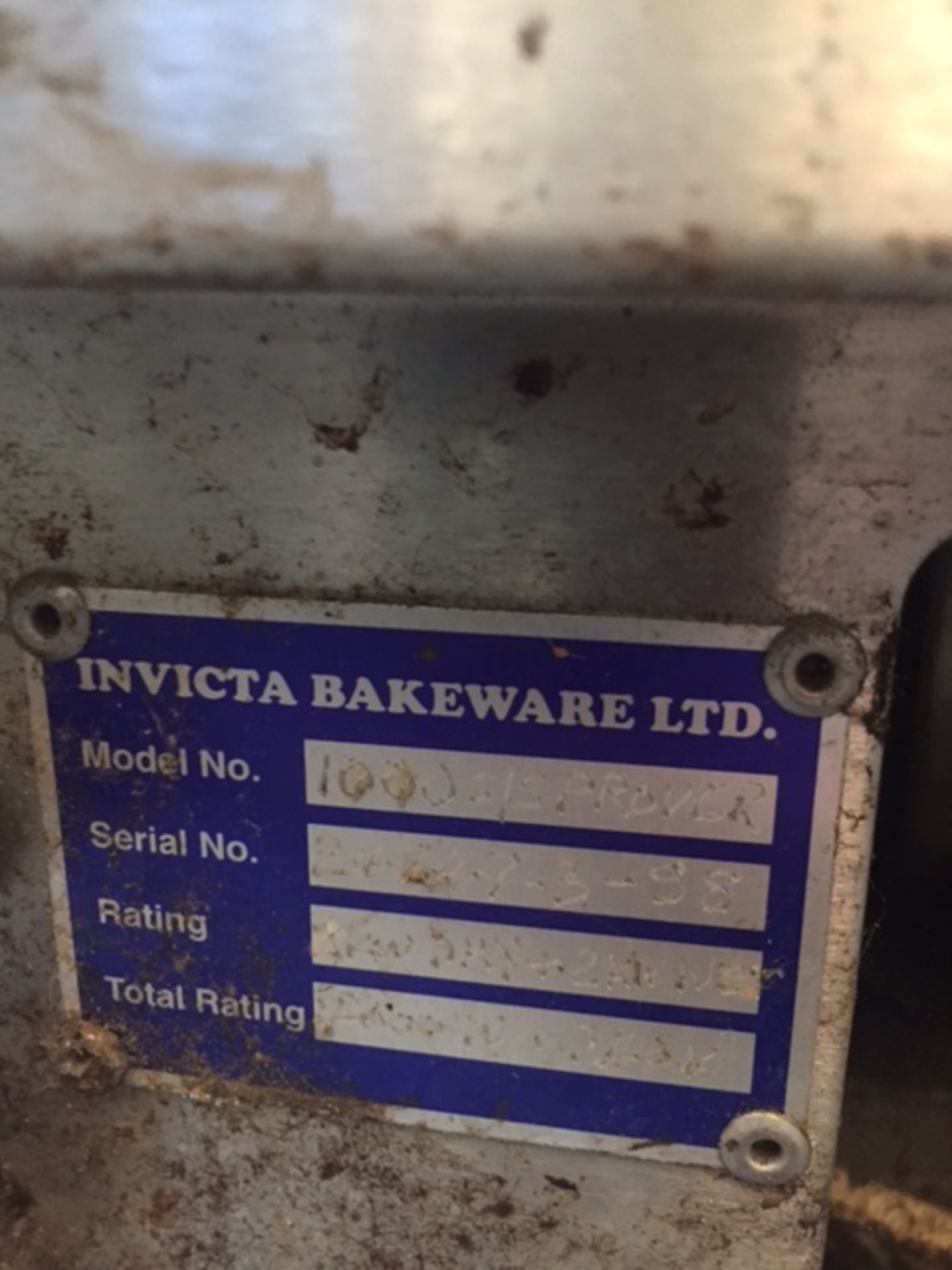 Invicta Bakeware prover (this item is to be collected from Nottingham) - Image 2 of 2