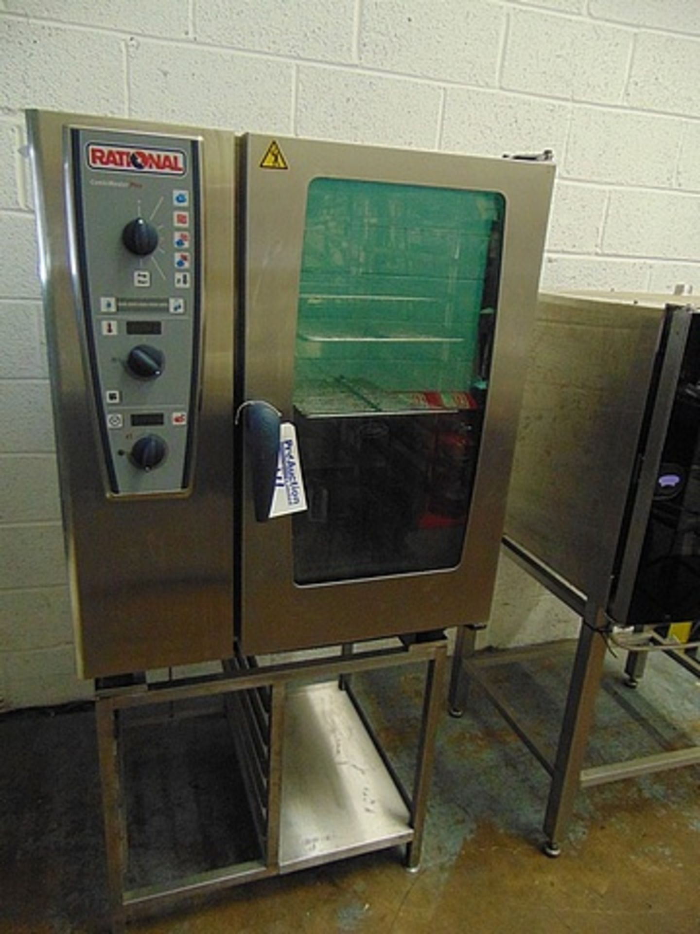 Rational Combie Master Plus model CMP101 electric 10 grid combination oven serial number